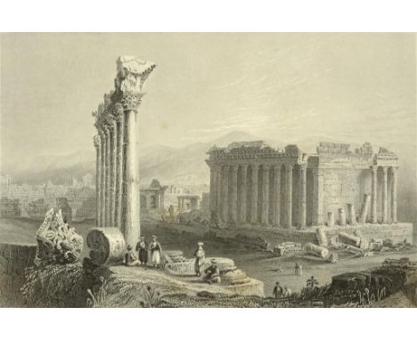CARNE, JOHN - SYRIA, THE HOLY LAND, ASIA MINOR... Illustrated. In a series of views drawn from nature by W.H. Bartlett, Willi