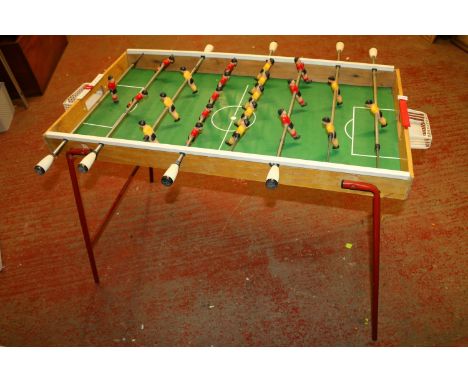 1970's folding table football game,&nbsp;previously featured in 'T2 Trainspotting' props sale.