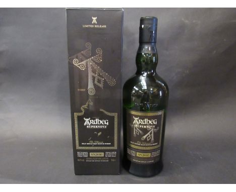 Ardbeg Supernova limited release single malt scotch whisky, boxed           