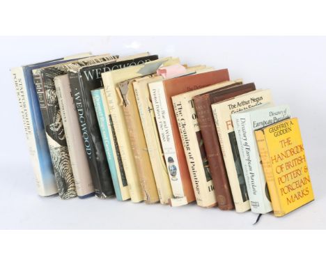 Books, to include: 'Staffordshire Portrait Figures', a history of Wedgwood, among other hardback reference volumes, mainly co