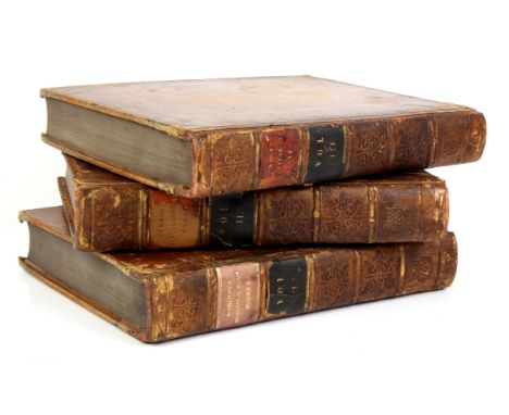Edward Gibbon, 'The History of the Decline and Fall of the Roman Empire', Strathan and Cadell, London, in six volumes, mixed 