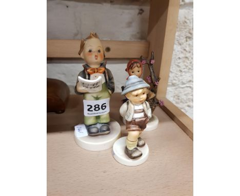 3 GOEBEL/HUMMEL FIGURES