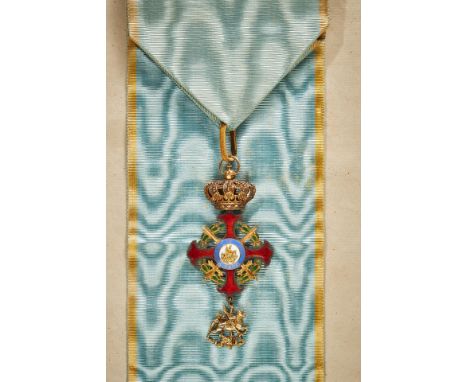 Ausländische Orden &amp; Ehrenzeichen - Königreich beider Sizilien : ORDEN ST. GEORGS DER WIEDERVEREINIGUNG - Großkreuz.Gold 