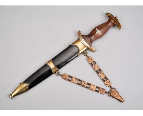 Deutsches Reich 1933 - 1945 - NSKK / NSFK / DLV : Dienstdolch, M 1936 für NSKK Kraftbooteinheiten-Hersteller Carl Eickhorn "R
