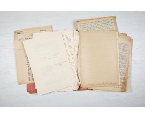 Heer - Generalität : Auszeichnungs- und Dokumentennachlaß des Generals der Artillerie Otto Hartmann.Bedeutendes umfangreiches
