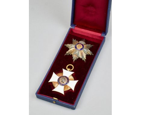 Orden &amp; Ehrenzeichen Deutschland - Württemberg : General der Infanterie Karl v. Stohrer: Großkreuzsatz des Friedrichs - O