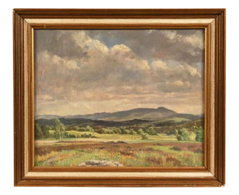 William Hartley Waddington (1883-1961), member of The Lake Artists Society, acrylic on board titled "In Westmorland".  31 x 3