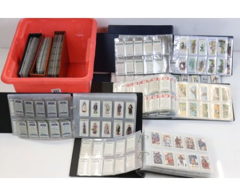 Cigarette / Trade cards - Approx. 60 sets in modern binders, varying subjects, to include Players, R &amp; J Hill, Godfrey Ph