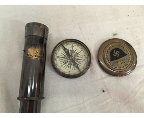 A German compass and telescope