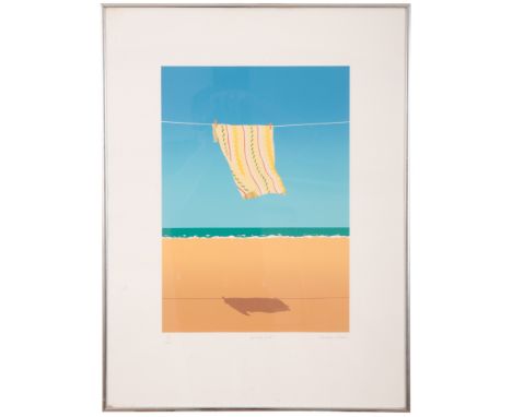 *MICHAEL POTTER (b.1951) 'Drying Out' screen print numbered 159/200, signed lower right, 50cm x 35cm 