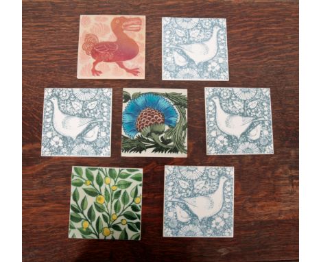 Tile with Dodo by William de Morgan on artnet