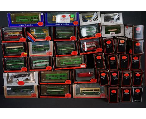 38 Boxed EFE Exclusive First Editions diecast models to include 2 x De Luxe Series (25204DL Bristol Omnibus, 15104DL Leyland 