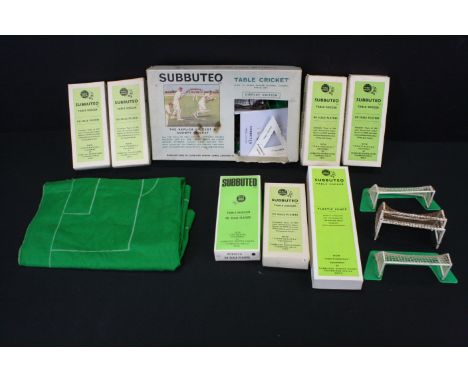 Subbuteo - Collection of HW Subbuteo to include 6 x teams featuring Plymouth home, Celtic, Blackpool, Brazil etc plus a boxed