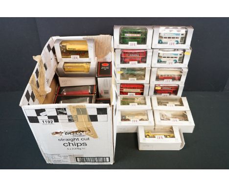 23 Boxed EFE Exclusive First Editions diecast models to include 7 x 1:76 scale diecast models (13004, 23306, 20122, 12105, 20