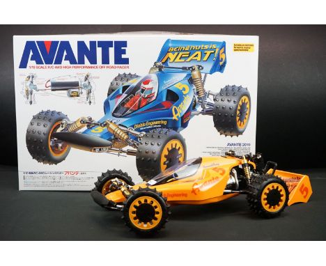 Boxed Tamiya 1/10 Avante R/C 4WD High Performance Off Road Racer radio control car with instructions 