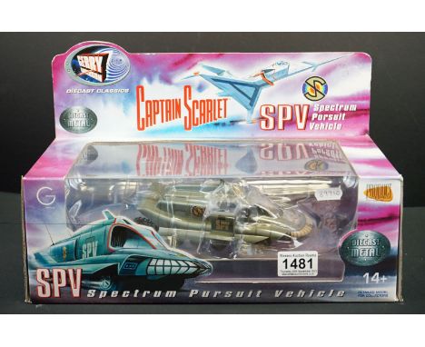 Boxed Product Enterprise Gerry Anderson Captain Scarlet Spectrum Pursuit Vehicle diecast model, diecast ex, box gd 