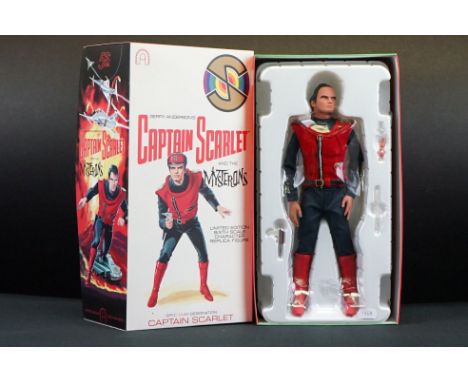 Boxed ltd edn Big Chief Studios Gerry Anderson Captain Scarlet and The Mysterons Sixth Scale Character Replica Figure, BCCS00