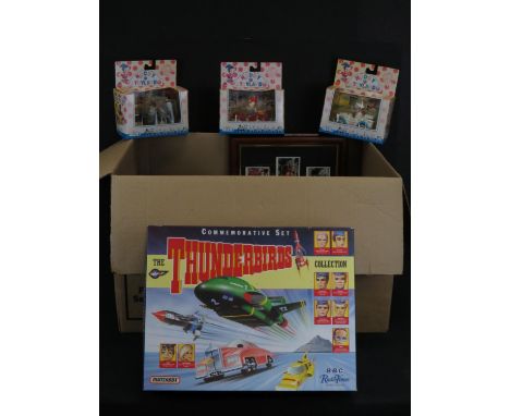 Group of mixed diecast, to include cased Mattel Hot Wheels Racing 1:18 Michael Schumacher Ferrari F-2002 &amp; F2003-GA (with