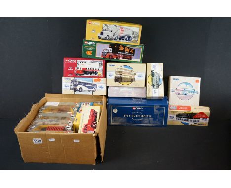 19 Boxed Corgi Classics diecast models to include 3 x Public Transport (97822, 97115, 97363), 2 x British Railways ltd edn (3