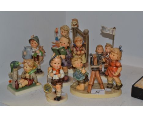 Goebel Figures - including Hummel Collectors Club figures (7)
