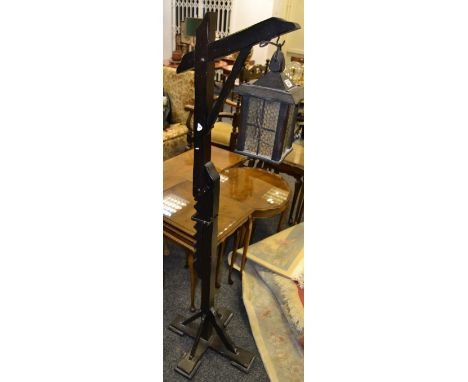 A Chinese wool rug, 133cm x 69 cm , others 153 x94 (3); a standard lamp in the form of a lantern 