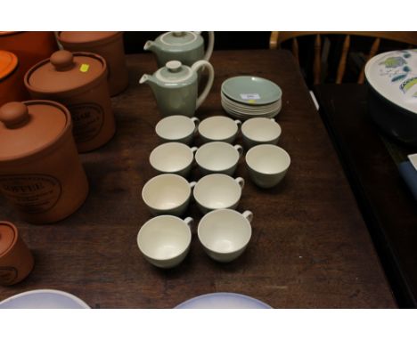 A Poole pottery coffee set 