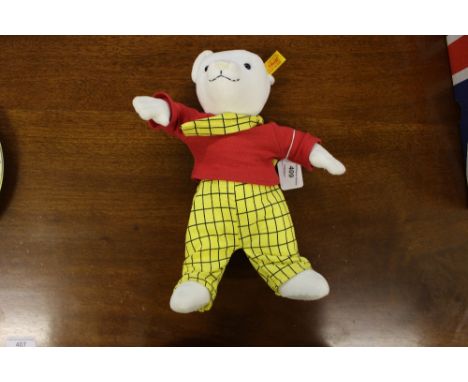 A Steiff Rupert Bear