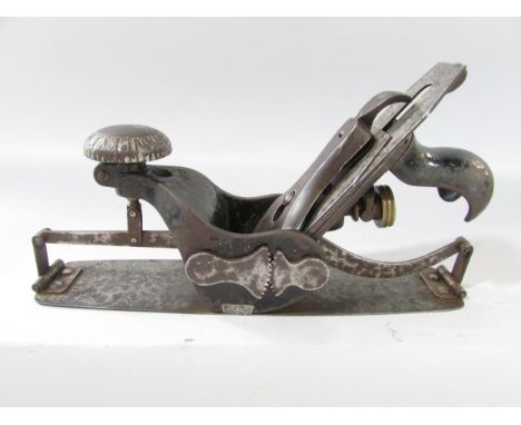 A Stanley Constantly Rule &amp; Level No 113 vintage plane, all metal woodworking tool, still in working order