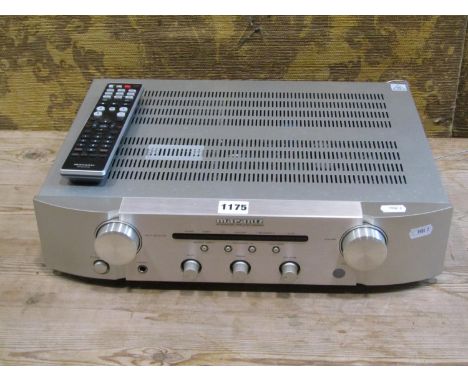 A Marantz integrated amplifier model number PM6003 