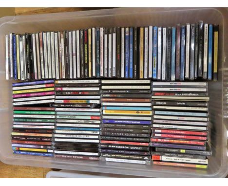 An extensive collection of Compact Discs to include a range of genres, from jazz and blues to rock and pop as well as classic