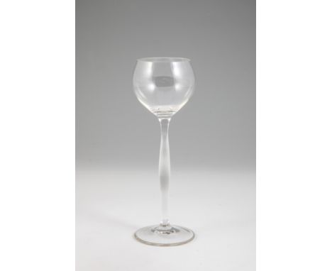 Stängelglas Peter Behrens (Entwurf), Krystallglasfabrik Benedikt von Poschinger, Oberzwieselau (Ausführung), 1898 Farbloses G
