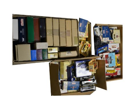 Large quantity of mostly Lledo 'Days Gone' die-cast models; five boxes to include Lledo and Corgi examples, mostly boxed.
