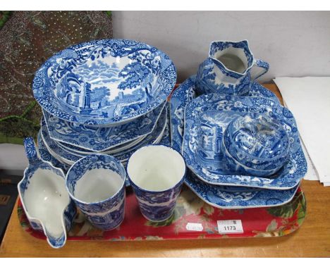 Copeland 'Italian' Spode Table Pottery, of seventeen pieces.