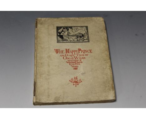 OSCAR WILDE - 'THE HAPPY PRINCE and other tales', illustrated by Walter Crane & Jacomb Hood, third edition, David Nutt, 1902C