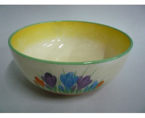 AN A.J. WILKINSON LTD 'HONEYGLAZE' BOWL, approximate diameter 21.5cm