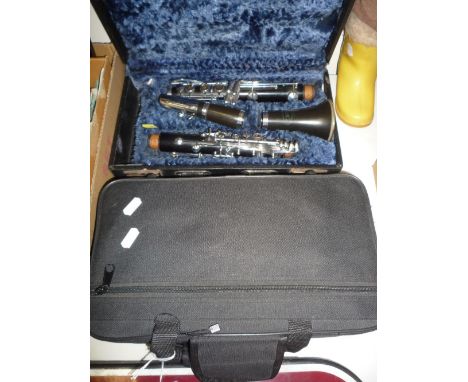 A CORTON CLARINET, No.144079, cased, and a modern clarinet cased (2)