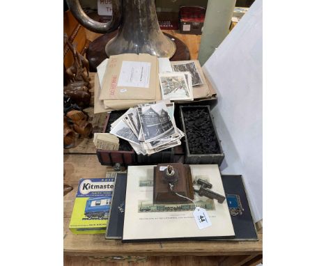 Three coal tenders, Kitmaster Midland Pullman kitchen car, railway ephemera including invoices, parcels and excess luggage wa