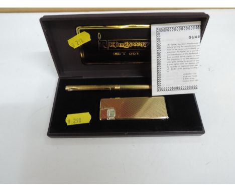 Kingsway Pen and Lighter Gift Set 