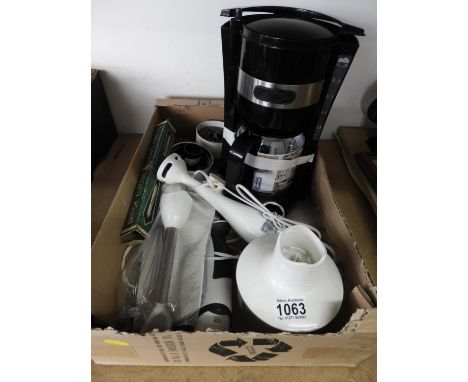 Delonghi Coffee Machine Stick Blender etc 