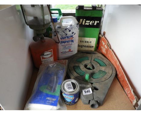 Engine Oil, Hose Pipe and Degreaser etc 