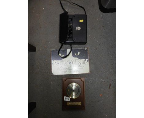 Barometer and Binoculars 