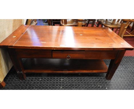 Coffee Table with Drawer and Shelf under 