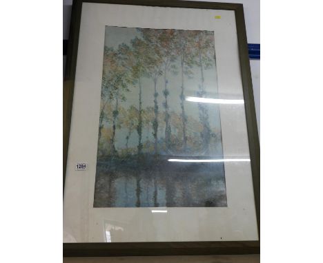 Framed Moet Print 
