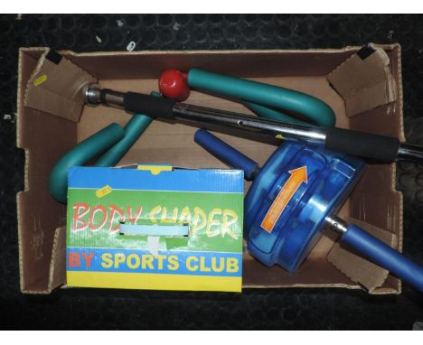 Ab Roller, Pull Up Bar etc 