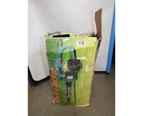 Boxed Black &amp; Decker Electric Chainsaw 