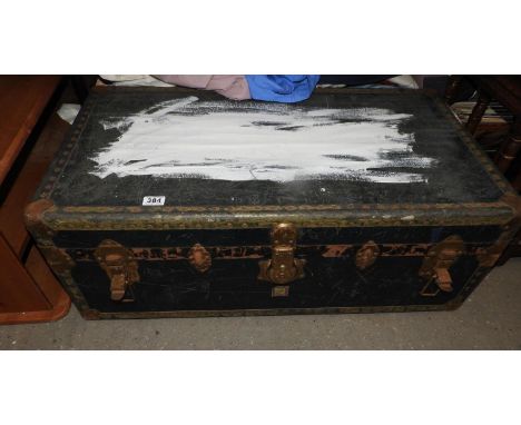 Vintage Steamer Trunk 