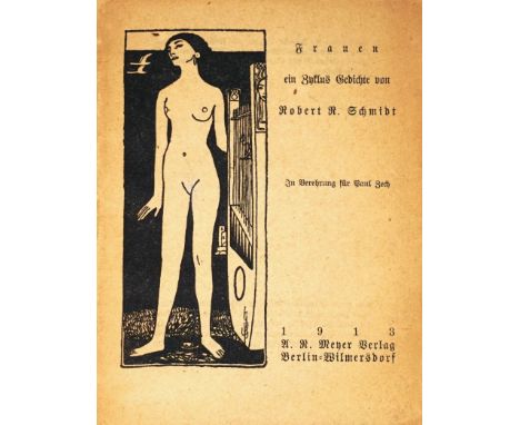 Lyrische Flugblätter. Drei Ausgaben. 19,5 x 14,5 cm. OBroschur mit Fadenheftung. Berlin, A. R. Meyer, 1911-1913.1. Christian 