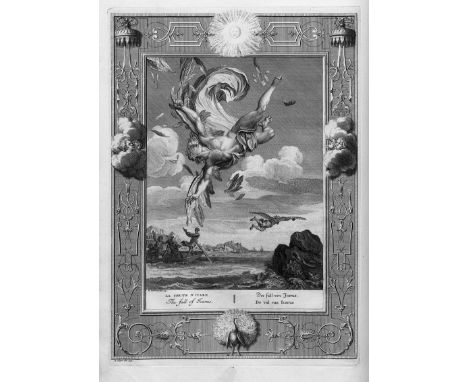 (La Barre de Beaumarchais, Antoine). Le temple des muses, orné de LX. tableaux où sont représentés les evenemens les plus rem