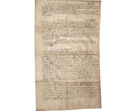 -- Alte und neue Offizien-Handschriftenmit "angenähtem" Psalter-- Landshuter Schatzverzeichnis. Deutsche Handschrift auf Perg