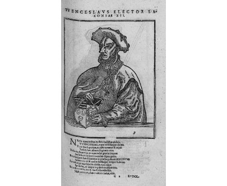 -- Aus dem Besitz von Salomo Glassius-- Fabricius, Georg. Originum illustrissimae stirpis Saxonicae libri septem. Accesserunt